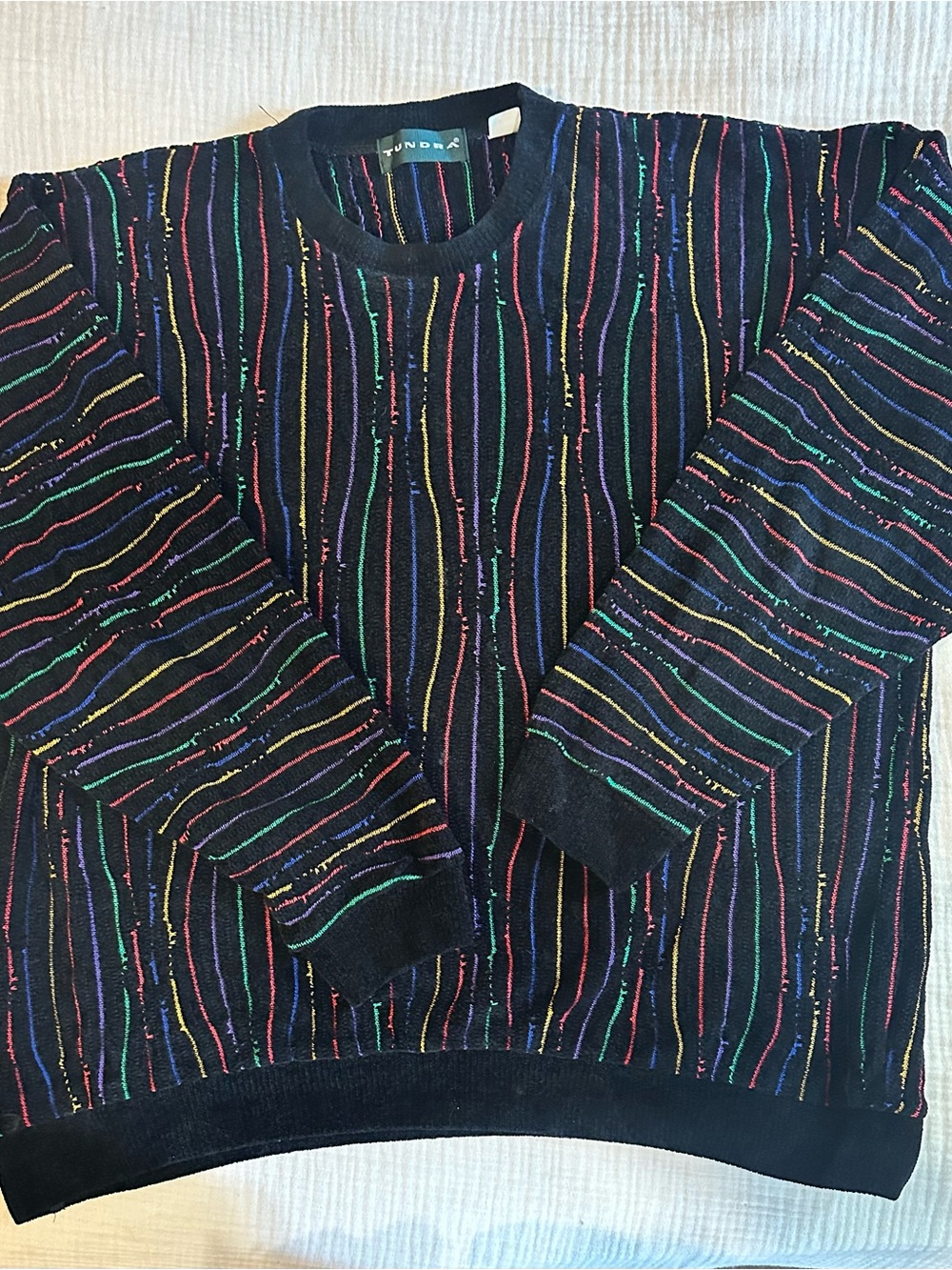 Vintage Tundra 3D Knit Sweater 2XLT